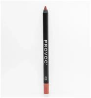 Provoc Gel Lip Liner 210 Bow Day Гелевая подводка в карандаше для губ (цв. бежево-лососевый)