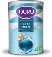 DURU FRESH SENSATIONS мыло OCEAN BREEZE (э/пак) 4*100г