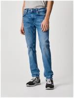 Джинсы мужские, Pepe Jeans London, артикул: PM206323, цвет: голубой (WR3), размер: 28/34