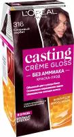 L'Oreal Paris Casting Creme Gloss стойкая краска-уход для волос, 316 сливовый сорбет