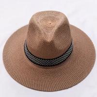 Шляпа мужская Федора, цвет светло-коричневый, размер 58