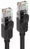 Кабель для интернета Патч-корд UTP Onten E601 RJ45, CAT.6e, 10м черный