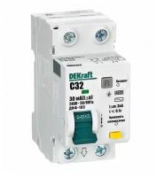 Schneider Electric Выключатель автоматический дифференциального тока 2п C 32А 30мА тип AC 4.5кА ДИФ-103NEW Sche 16055DEK