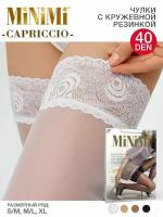 Чулки MINIMI Mini CAPRICCIO 40 Bianco 5(XL)