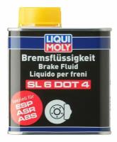 3086 LIQUI MOLY Bremsflussigkeit SL6 DOT 4 - 0.5 л. - тормозная жидкость