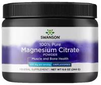 Порошок SWANSON Magnesium Citrate, 244 г