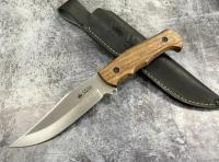 Туристический нож Caspian AUS-8 StoneWash Орех