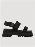 Туфли открытые женские Bronx GROOVY-SANDAL, цвет Черный, 41