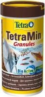 Корм Tetra TetraMin Granules 250 мл, гранулы для всех видов рыб