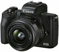 Беззеркальный фотоаппарат Canon EOS M50 Mark II kit EF-M 15-45mm f/3.5-6.3 IS STM черный (