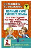 Русский язык 2 класс. Полный курс. Все типы заданий, все виды задач, примеров, неравенств, все контрольные работы все виды тестов