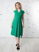 Платье для беременных и кормящих Мамуля Красотуля Мелисса Light зеленый 48