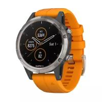 Умные часы Garmin Fenix 5 Plus Sapphire титановый