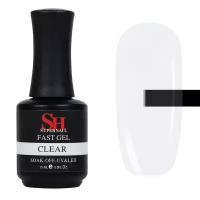 SH Гель для моделирования и наращивания ногтей Fast Gel Clear 15 мл