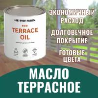 PROFIPAINTS Масло для дерева износостойкое Profipaints ECO Terrace Oil 0.9 л, Палисандр