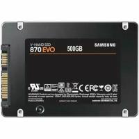 Внутренний SSD Samsung 500GB 870 Evo, SATA-III, 2.5, Samsung MJX, V-NAND 3bit MLC