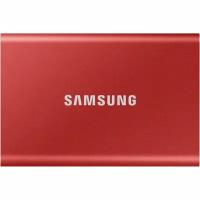 Внешний SSD диск SAMSUNG T7 500GB, USB 3.2, Metallic Red (MU-PC500R/WW)