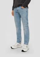 брюки (джинсы), QS by s.Oliver, артикул: 50.3.51.26.185.2138716 цвет: light blue stretched denim heavy stone washed (53Z6), размер: 36/32