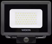 Прожектор светодиодный WOLTA WFL-50W/06S 50Вт 5700K IP65 4500лм с Датчиком 207*193*40