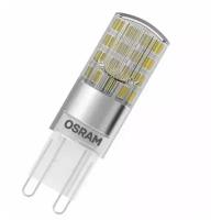 Лампа светодиодная LED STAR PIN30 2.6W/827 (замена 30Вт) 2.6Вт 2700К тепл. бел. G9 320лм 220-240В прозр. пласт. OSRAM 4058075056688