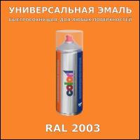 Краска Color1 универсальная аэрозольная акриловая, RAL 2003, глянцевая, 520 мл, 1 шт