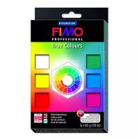 Полимерная глина FIMO Professional набор Натуральные цвета 6 блоков по 85 г (8003 01)