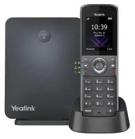 Абонентский терминал Yealink W73P IP DECT (база W70B трубка W73H) до 10 SIP-аккаунтов, до 10 трубок