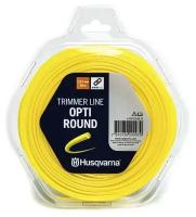 Леска для триммера Husqvarna Opti Round (5976688-31) круг 2,7 мм х 70 м желтая