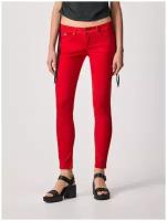 Брюки Pepe Jeans Soho, размер 34, royal red