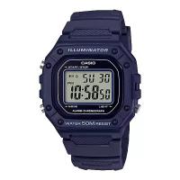 Наручные часы CASIO Collection Men W-218H-2A, синий, серый