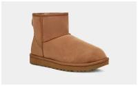 Угги UGG, натуральная замша, размер RU - 39, US - 9, EU - 40, 26 см, коричневый