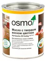 OSMO Масло Осмо с твердым воском цветное Osmo Hartwachs-Öl Farbig 0,125 л. 3075 Чёрное