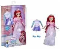 Кукла Принцессы DISNEY PRINCESS Комфи Ариэль (2 наряда) F2366