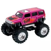 Монстр-трак Welly Hummer H3 Big Wheel (47001S) 1:34, 12 см