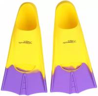 Ласты для плавания детские Training fins Light Swim LSF11 (CH) Желтый/Фиолетовый, р. 33-35