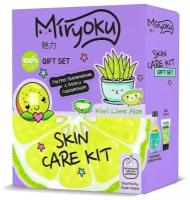 MIRYOKU Подарочный набор SKIN CARE KIT Крем-гель для душа 300 мл + Гель для лица и тела 2в1 150 мл