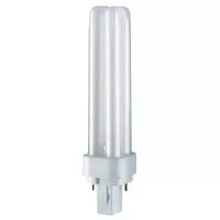 Лампа люминесцентная OSRAM, Dulux D 18 W/840 G24d, T11, 18Вт, 4000К