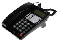 Телефон Ritmix RT-495, Caller ID, однокнопочный набор, память номеров, спикерфон, черный 9415705