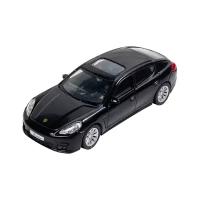 Машинка металлическая Uni-Fortune RMZ City 1:43 Porsche Panamera Turbo, без механизмов, 2 цвета (черный красный) 444009