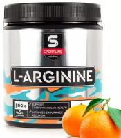Аргинин SportLine Nutrition L-Arginine, мандарин, 500 г