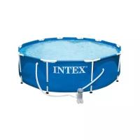 Каркасный бассейн Intex Metal Frame 28202, 305х76 см