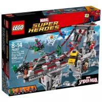 Конструктор LEGO Marvel Super Heroes 76057 Дуэль воинов с сетями на мосту, 1092 дет