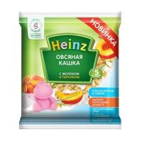 Каша Heinz молочная овсяная с персиком, с 5 месяцев, 30 г