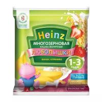 Каша Heinz молочная Любопышки многозерновая йогуртная с бананом и клубникой, с 12 месяцев, 30 г