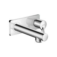 Смеситель для раковины (умывальника) hansgrohe Talis S 72110000 + 13622180, рычажный