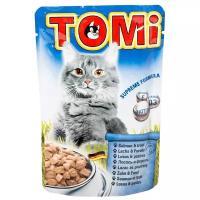 Влажный корм для кошек ToMi с лососем, с форелью 100 г