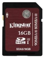 SDHC 16GB Kingston Class 10 UHS-I U3 (90/80 Mb/s)