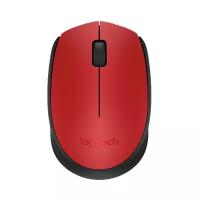 Мышь беспроводная Logitech M171 red (USB, оптическая, 1000dpi) (910-004641)