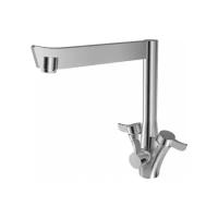 Смеситель для кухни (мойки) ZorG InoX SZR-1219-7B, рычажный