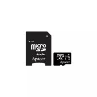 Карта памяти Apacer microSDXC Card Class 10 UHS-I U1 + SD adapter